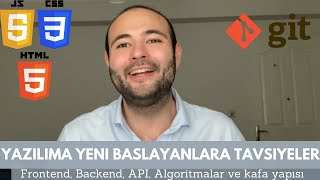 Alaylı Yazılımcı olmak yazılıma yeni başlayacaklara tavsiyeler  2023 [upl. by Kerrin810]