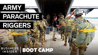 How 75000 Parachutes Are Packed Each Year At Army Airborne School  Boot Camp [upl. by Donaldson]