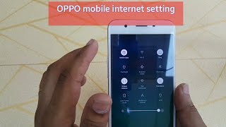 How to 4G sim internet setting oppo mobile [upl. by Skrap290]