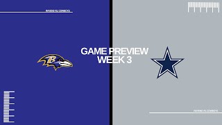 Baltimore Ravens vs Dallas Cowboys  2024 Week 3 Prediction [upl. by Aley]