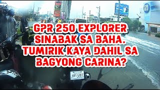 GPR 250 Explorer sinabak sa baha Tumirik kaya dahil sa bagyong Carina [upl. by Anade]