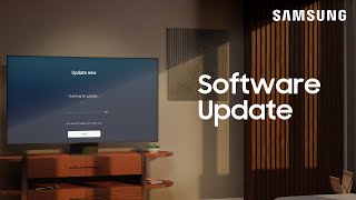 How to update the software on your TV  Samsung US [upl. by Ginnifer]