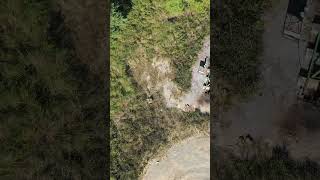 Ghillie Suit Drone Footage Ghilliesuit camouflage overwatch longrangeprecision [upl. by Taddeo]