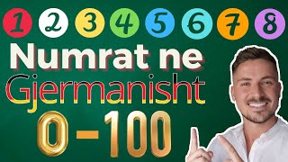 Numrat 0 Deri 100 Ne Gjermanisht  Meso Gjermanisht [upl. by Renie249]