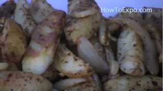 BBQ Potato Wedges Recipe [upl. by Ivie]