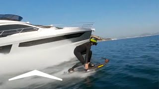 Azimut 53  Jet Surfing [upl. by Innattirb]