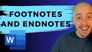 How to insert footnotes and endnotes in Microsoft Word 365 [upl. by Huckaby743]