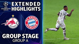 Salzburg vsBayern Munich Extended Highlights  UCL on CBS Sports [upl. by Casimire944]