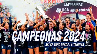 Alianza Lima Femenino Campeón 2024  Así se vivió desde la Tribuna [upl. by Notsnarc779]