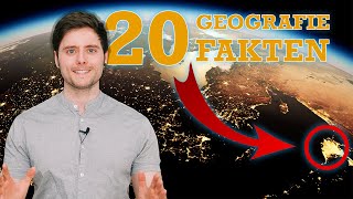 20 ÜBERRASCHENDE Geografie Fakten die du wissen solltest 🌍 [upl. by Lramaj508]