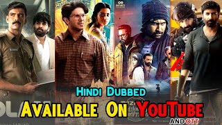 Top 10 New South Indian Hindi Dubbed Blockbuster Movies On YouTube And OTT  Viswam  Secret Agent [upl. by Rus]