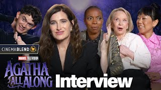 Agatha All Along Interviews With Kathryn Hahn Joe Locke Debra Jo Rupp Sasheer Zamata amp Ali Ahn [upl. by Alyce721]