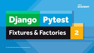 Pytest  Django  Introducing Fixtures and Fixture Factory [upl. by Bunting]