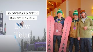 Snowboard with Danny Davis at Dew Tour  Marriott Bonvoy Moments [upl. by Davis315]