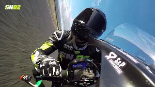 Stefano Nepa 82  Yamaha R6  Almeria Video On board  Winter Training  GoPro [upl. by Margalo]