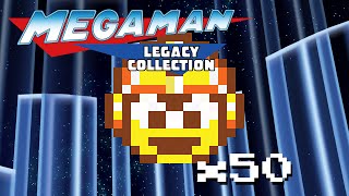 Megaman Legacy Collection All Gold Challenges [upl. by Nivets]