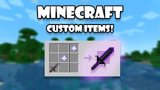 How To Create Custom Items in Minecraft 120 [upl. by Aliled219]