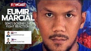 Eumir Marcial vs Ahmad Ghousoon Boxing Live Commentary amp Discussion  Asian Games Boxing [upl. by Nilkoorb]