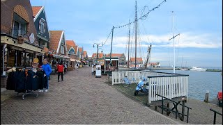 Walking in Volendam at Dusk ⛵  The Netherlands  4K60 [upl. by Erlina139]