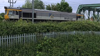 GB Railfreight 66793  0L37 30th May 2024 [upl. by Yecnuahc]