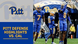 Pitts Defense Wreaks Havoc On Cal [upl. by Azriel438]