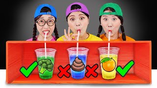 Mystery Drink Challenge DONA Mukbang [upl. by Anaik]