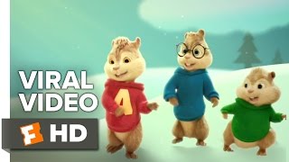 Alvin and the Chipmunks The Road Chip VIRAL VIDEO  I Want Chipmunks for Christmas 2015  HD [upl. by Haidabej90]