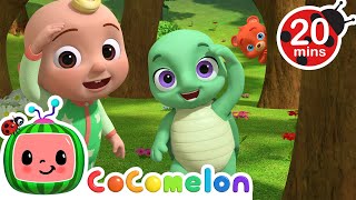 Peekaboo  More CoComelon Animal Nursery Rhymes  Animals for Kids [upl. by Drogin719]