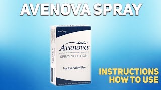 Avenova spray how to use Mechanism of action Uses Dosage Side Effects [upl. by Schurman]