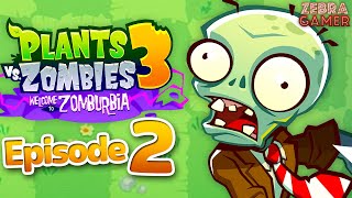 Plants vs Zombies 3 Welcome to Zomburbia Gameplay Walkthrough Part 2  Daves Backyard Saving Mo [upl. by Jennings942]