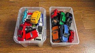 Boxes Full of Various Cars 4k video [upl. by Nuhs]