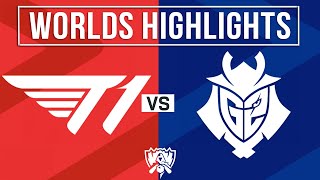 T1 vs G2 Highlights ALL GAMES  Worlds Swiss Stage 2024  T1 vs G2 Esports [upl. by Henrieta]