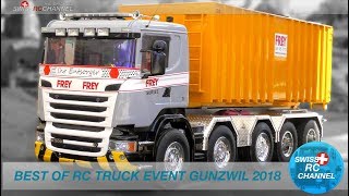 Best of RC Truck Event Chommle Trucker GUNZWIL Switzerland  2018 [upl. by Eiramait]