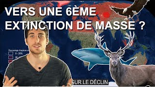 LA 6ÈME EXTINCTION DE MASSE EN CARTES [upl. by Harman601]