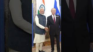 We don’t need a translator says Putin 😀Modi ji’s post on Russia visit modi bjp putin india copy [upl. by Kola]