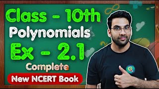 Class  10 Ex  21 Q1 Polynomials  New NCERT  CBSE  Green Board [upl. by Allecram]