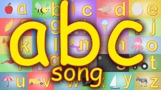 The ABC song for children  Toddler Fun Learning [upl. by Ayerim485]