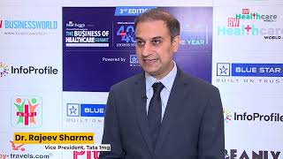 Dr Rajeev Sharma VP Tata 1mg BW The Business Of Healthcare Summit  BW Healthcare World 40 U40 [upl. by Anaidiriv311]