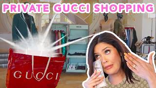 Private Gucci Shopping at my House [upl. by Yenrab]