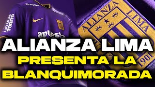 Alianza Lima presenta SU NUEVA CAMISETA con NIKE ¡la BLANQUIMORADA [upl. by Linzer]