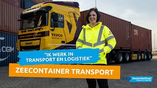 Van A naar B als chauffeur zeecontainer  STLNL [upl. by Stoughton]