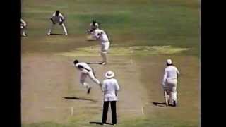 Wayne Larkins Part 2 of 3 West Indies v England 1990 1st Test [upl. by Abercromby]