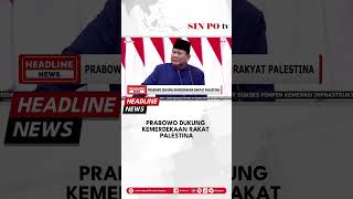 Prabowo Dukung Kemerdekaan Rakyat Palestina [upl. by Maria330]