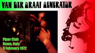 Van Der Graaf Generator live in Rome 9 February 1972 remastered [upl. by Ahidam36]