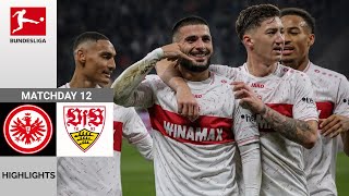 Eintracht Frankfurt  VfB Stuttgart  12  Zusammenfassung  Bundesliga  Frankfurt Stuttgart [upl. by Annol]