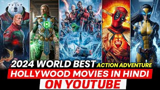 Top 10 New SciFi amp Action Hollywood Movies On YouTube In Hindi  2024 Hollywood Movies in Hindi [upl. by Stallworth]