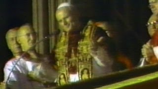 From the archives CBS News Special Report  The election of Pope John Paul II [upl. by Leoj]