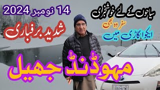 Heavy Snowfall in Mahodand Lake  Complete Travel Guide amp Road Updates  Vlog by Sherin Zada [upl. by Burt130]