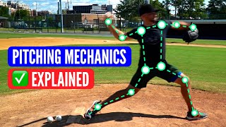 Complete Pitching Mechanics Breakdown Every Step Explained [upl. by Ahtreb29]