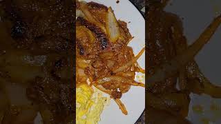 Who likes steak and eggs for breakfast subscribe like [upl. by Entirb647]